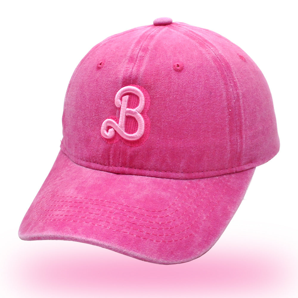 Washed Embroidered Casual Baseball Caps