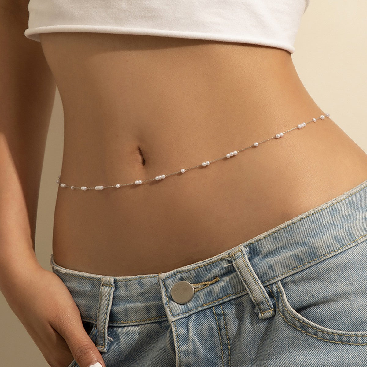 Sexy Peral Waist Chain
