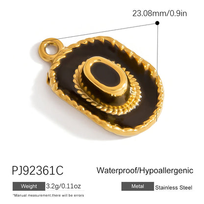 Stylish Floral Stainless Steel Necklace for Women