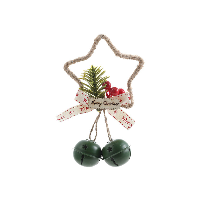 Star Jingle Bell Handmade Christmas Hanging