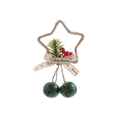 Star Jingle Bell Handmade Christmas Hanging