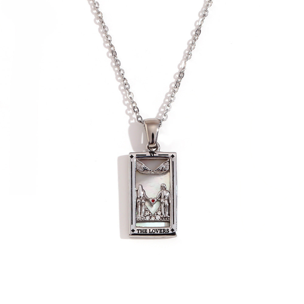 2+ Vintage Zircon Pendant Necklaces