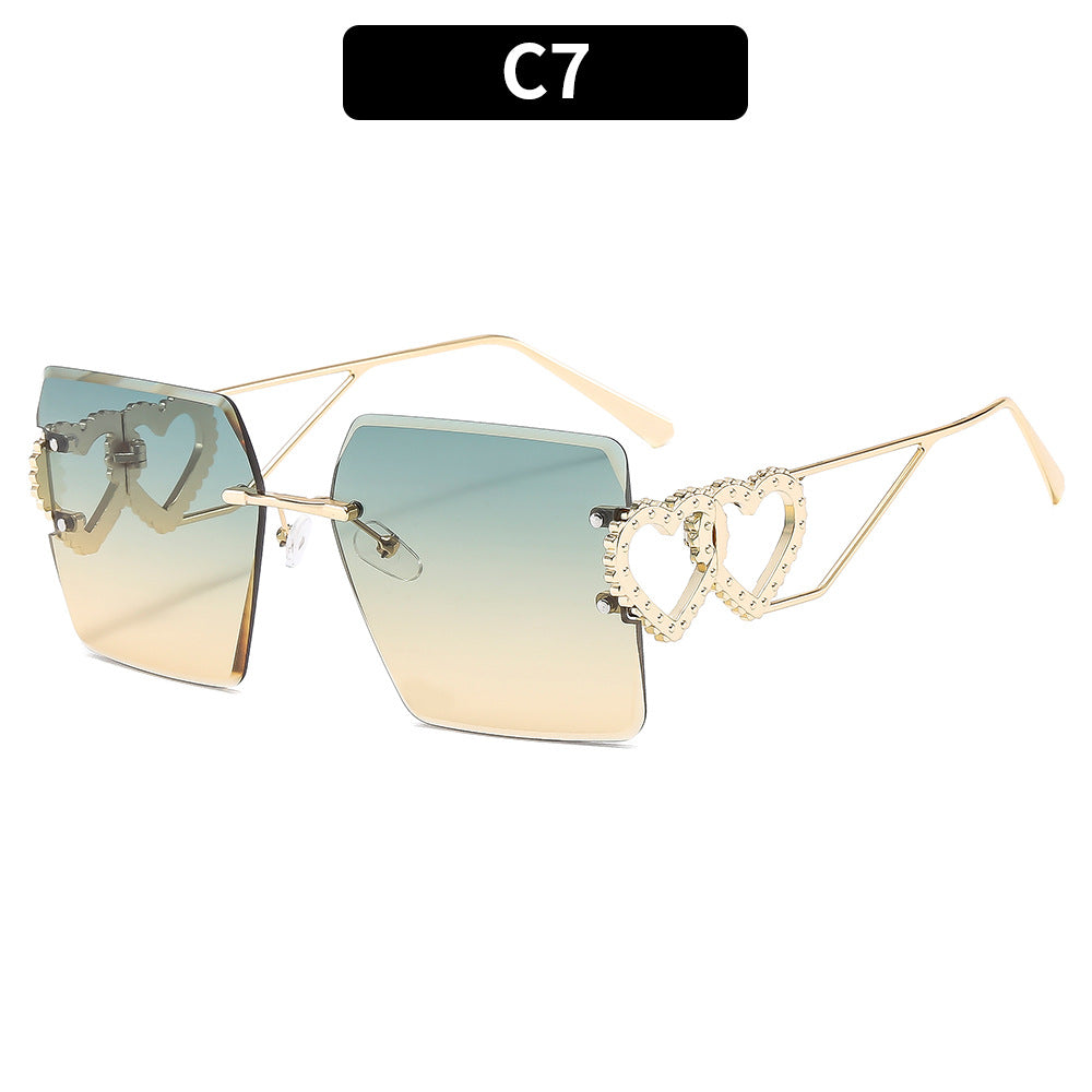 Trendy Square Frame Sunglasses UV400 Protection Stylish Accessories
