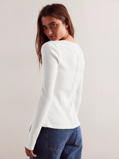 Fashionable Women's Button Cardigan in Solid Color