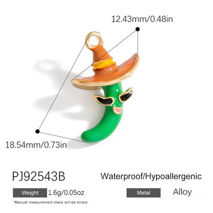 Cute Snowman Bell Pendant DIY Accessories for Festive Crafting