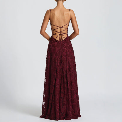 Elegant A-Line Maxi Dress for Women