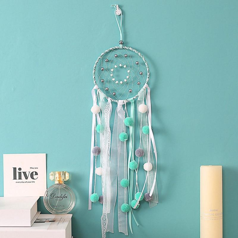 Original Silver Gray Dream Catcher 2 Ring Indian Feather Hanging Art Gifts To Bestie Friends Creative Valentine'S Day Gifts