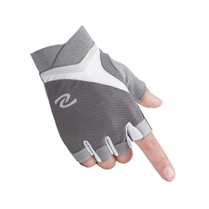 Professional Women Fitness Sports Half Finger Riding Gym Yoga Weightlifting Bodybuilding Equipment Breathable Nonslip Gloves