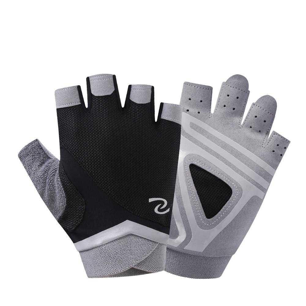 Professional Women Fitness Sports Half Finger Riding Gym Yoga Weightlifting Bodybuilding Equipment Breathable Nonslip Gloves