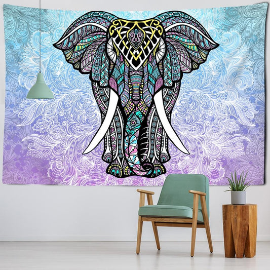 Psychedelic Tapestry Wall Hanging Bohemian Hippie Witchcraft Tapiz Art Science Fiction Tarot Room Home Decor
