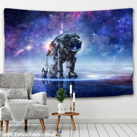 Psychedelic Tapestry Wall Hanging Bohemian Hippie Witchcraft Tapiz Art Science Fiction Tarot Room Home Decor
