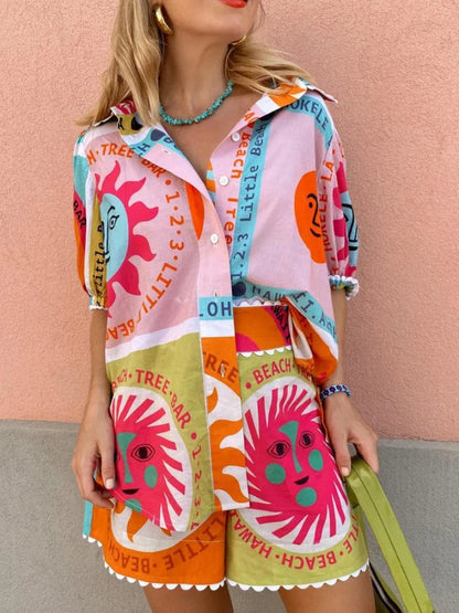 Galina 2 Pieces Summer Set