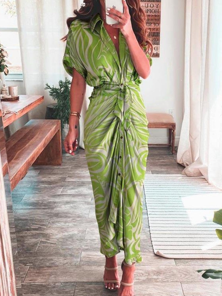 Kamila Buttoned Dress