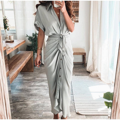 Kamila Buttoned Dress