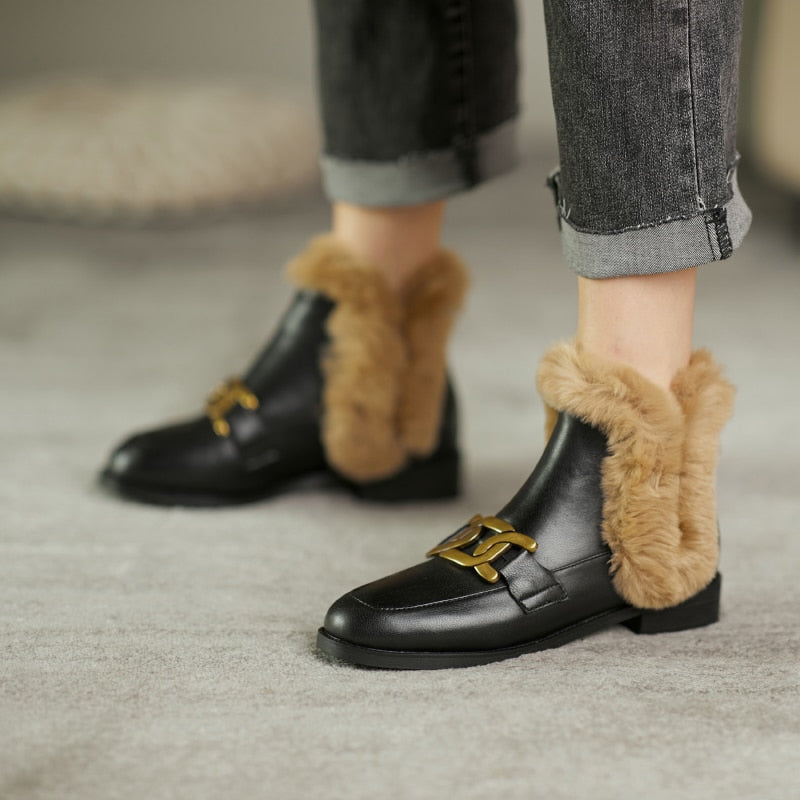 Milana Furry Shoes