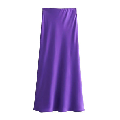 Florida Satin Skirt