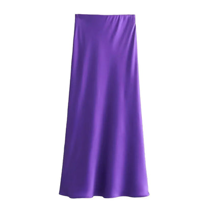 Florida Satin Skirt