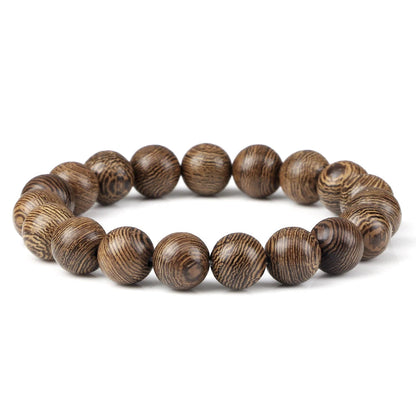 Natural Wooden Beads Bracelet Tibetan Buddha Rosary Handmade Bracelets Men And Women Yoga Meditation Prayer Beaded Jewelry Gifts