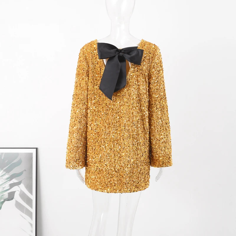 Sequin Holliday Dress