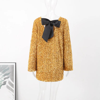 Sequin Holliday Dress