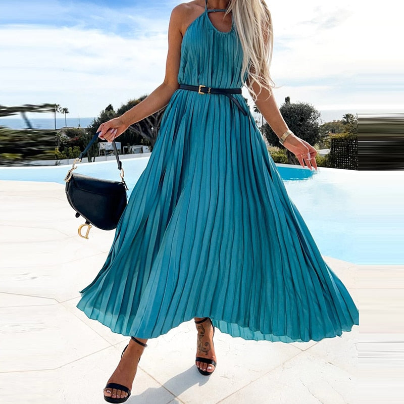 Siusi Pleated Dress