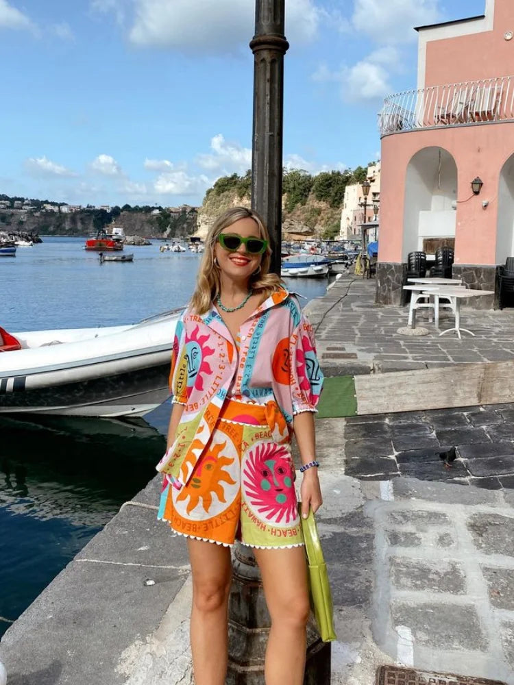 Galina 2 Pieces Summer Set