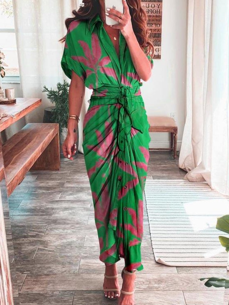Kamila Buttoned Dress