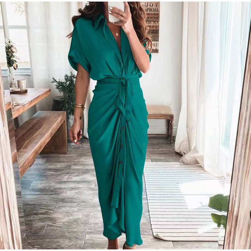 Kamila Buttoned Dress