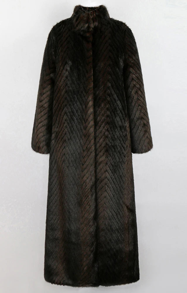 Neapoly Fur Long Coat
