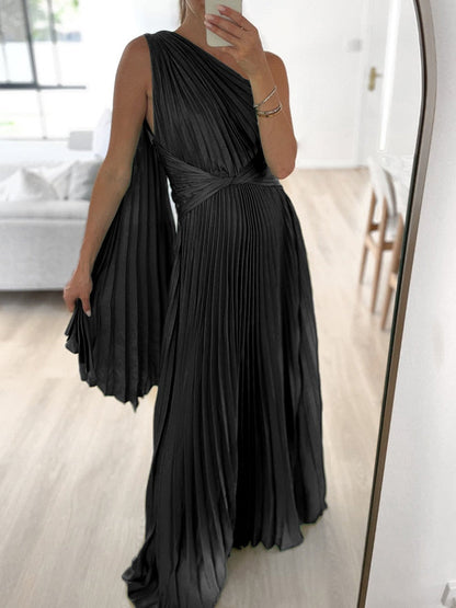 Rose Pleated Dress