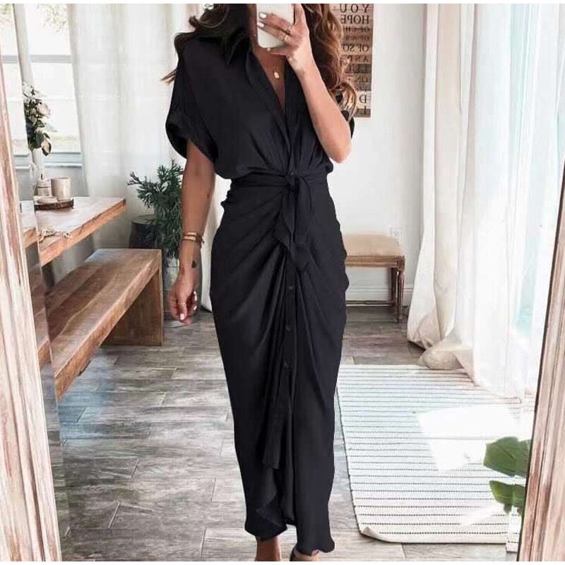 Kamila Buttoned Dress