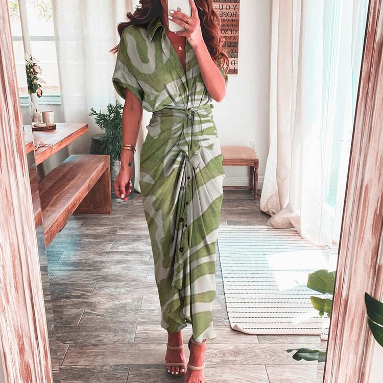 Kamila Buttoned Dress