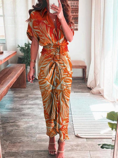 Kamila Buttoned Dress