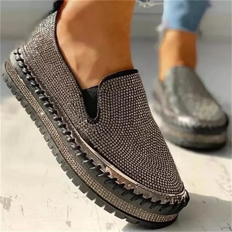 Brenda Sequin Loafers