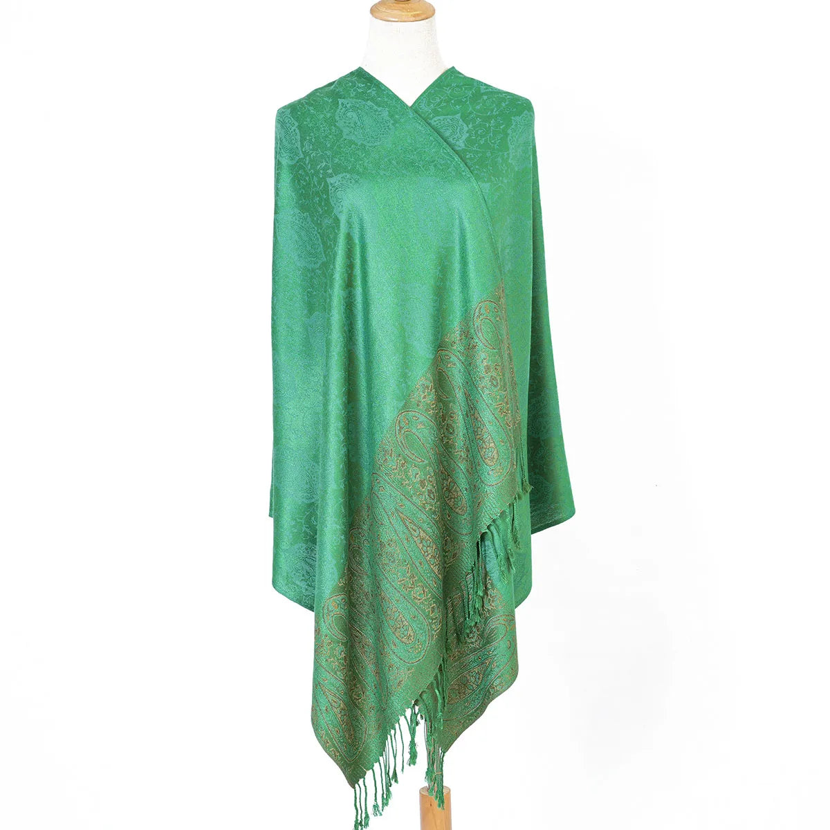Fashion Women'S Silk Scarf Luxury Satin Shawl Wraps Pashmina Scarf