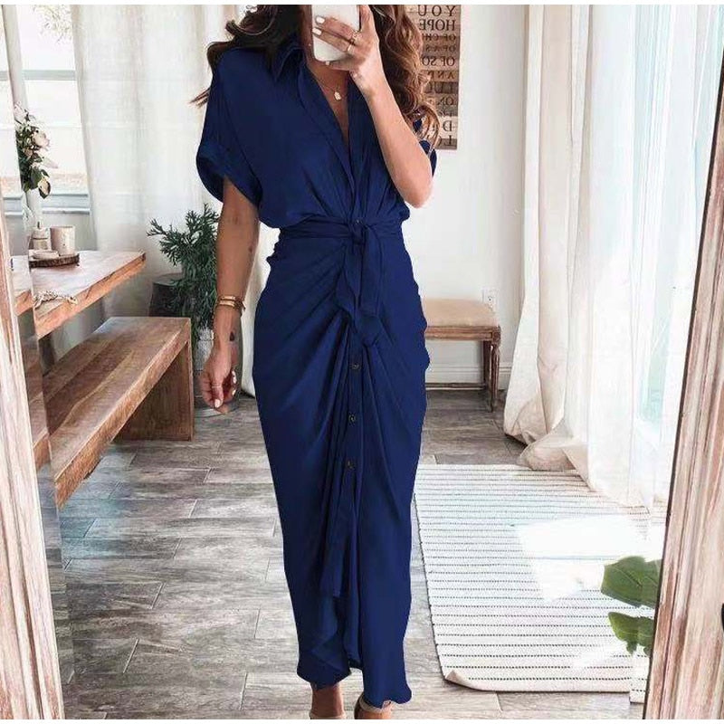 Kamila Buttoned Dress