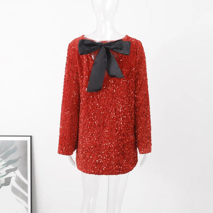 Sequin Holliday Dress