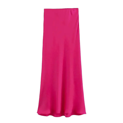 Florida Satin Skirt