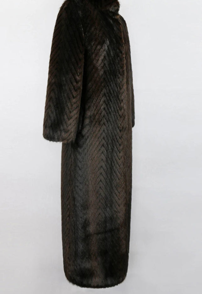 Neapoly Fur Long Coat