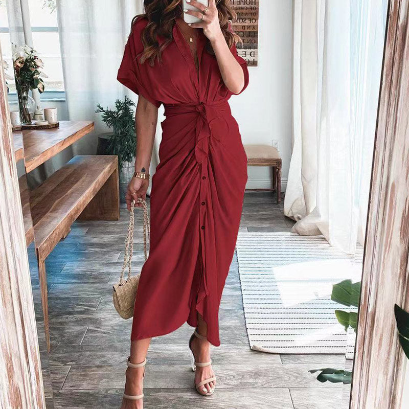 Kamila Buttoned Dress