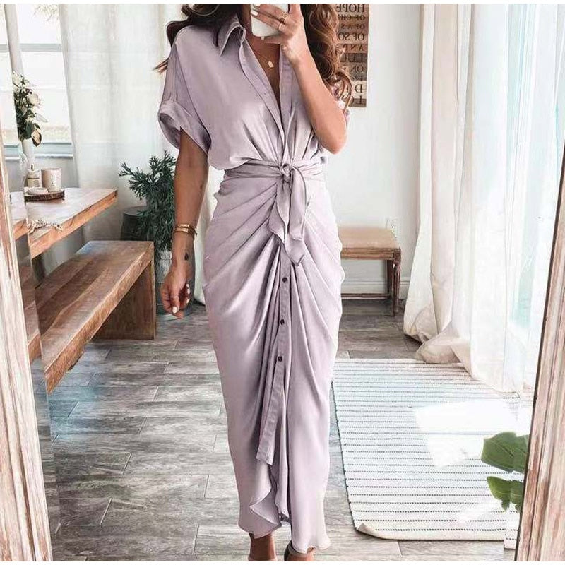 Kamila Buttoned Dress