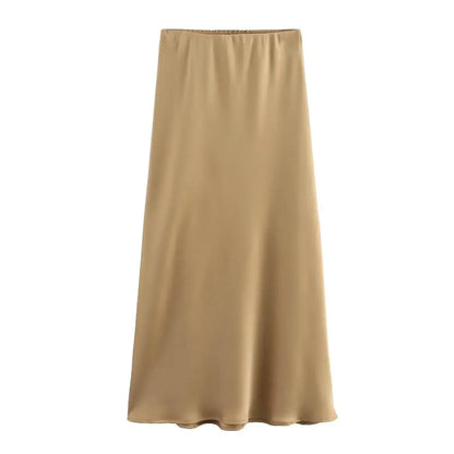 Florida Satin Skirt