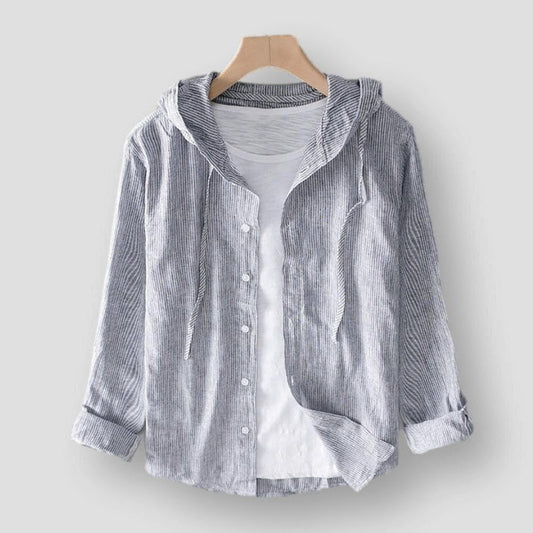 Saint Morris Apex Linen Shirt