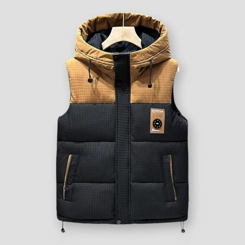 Saint Morris Berlin Sleeveless Hooded Vest