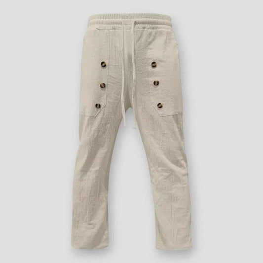 Saint Morris Clayton Loose Drawstring Pants