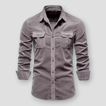 Saint Morris Cranston Long Sleeve Polo