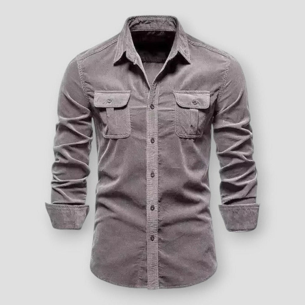 Saint Morris Cranston Long Sleeve Polo