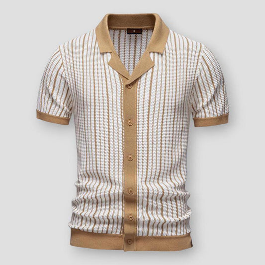 Saint Morris Danville Knitted Polo Shirt