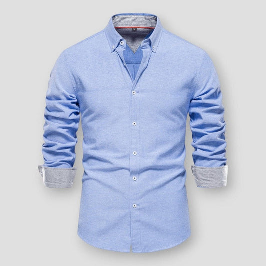 Saint Morris Denton Long Sleeve Polo
