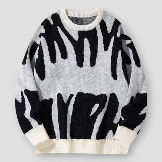 Saint Morris Harrison Loose Knitted Sweater